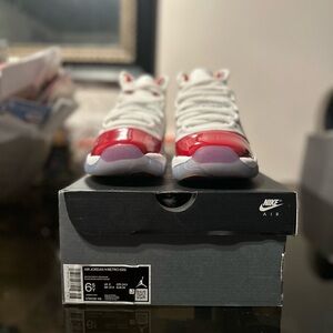 Jordan 11s “cherry “ red